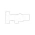 Simple exterior sketch based on interior layout (2501-3000 SF), either provided by the client or created by us, suitable for estimating in Xactimate.