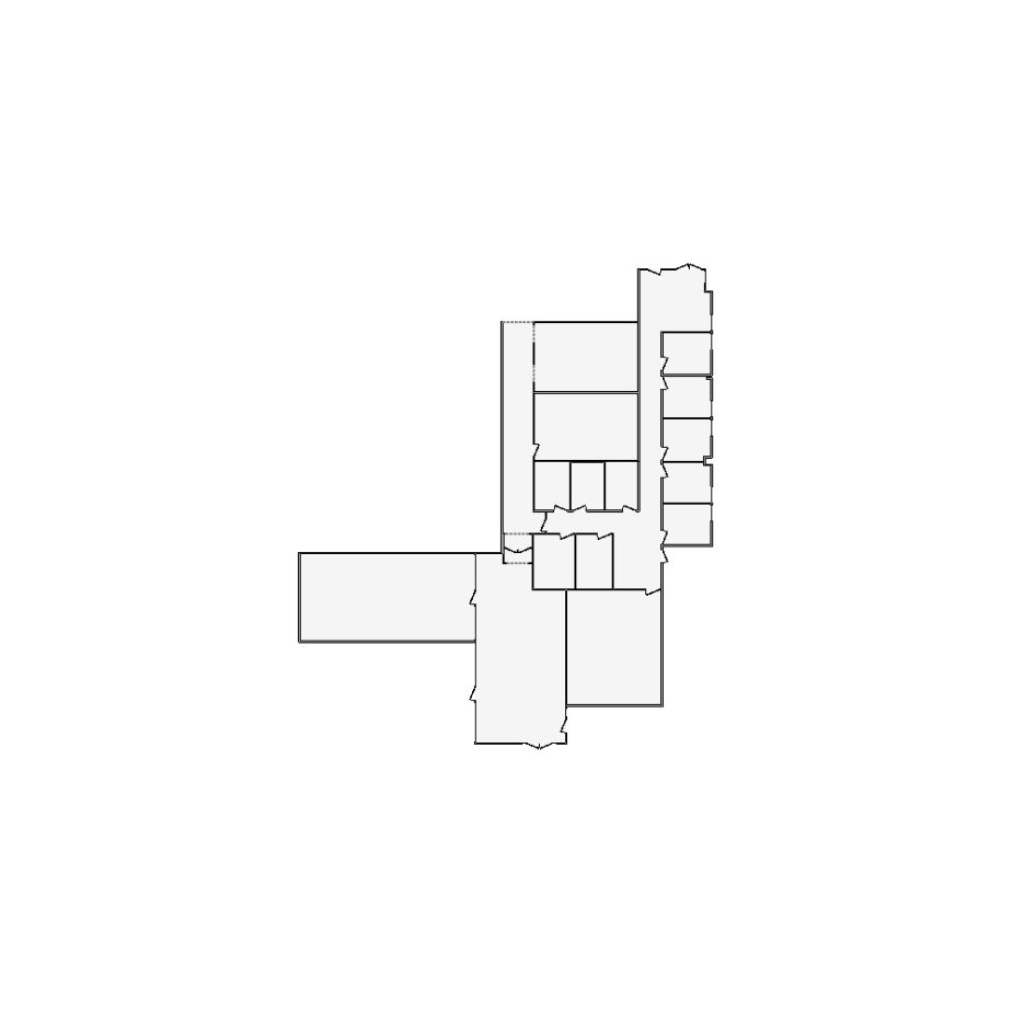 Detailed commercial interior sketch for Xactimate (8501-9000 SF). Accurate layouts for damage assessment, insurance claims, and restoration projects.