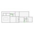 Simple interior sketch for Xactimate (1501-2000 SF). Perfect for partial renovations, such as updating floors, walls, or ceilings, without full detailing.