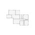 Simple interior sketch for Xactimate (1501-2000 SF). Perfect for partial renovations, such as updating floors, walls, or ceilings, without full detailing.