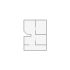Simple interior sketch for Xactimate (251-500 SF). Perfect for partial renovations, such as updating floors, walls, or ceilings, without full detailing.