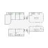 Detailed commercial interior sketch for Xactimate (20001-24000 SF). Accurate layouts for damage assessment, insurance claims, and restoration projects.