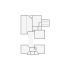 Simple interior sketch for Xactimate (4001-4500 SF). Perfect for partial renovations, such as updating floors, walls, or ceilings, without full detailing.