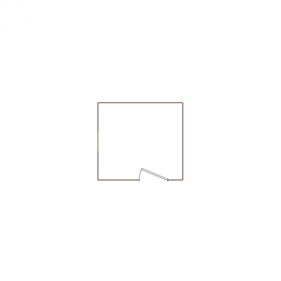 Detailed exterior sketch based on aerial imagery of a residential structure (1-5 SQ), suitable for use in damage assessment and restoration workflows in Xactimate.
