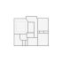 Simple interior sketch for Xactimate (2501-3000 SF). Perfect for partial renovations, such as updating floors, walls, or ceilings, without full detailing.