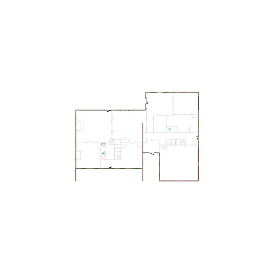 Detailed exterior sketch (4501-5000 SF) based on interior layout provided by the client or created by us. Suitable for siding, paint, and wall estimates.