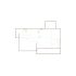 Simple exterior sketch based on interior layout (2001-2500 SF), either provided by the client or created by us, suitable for estimating in Xactimate.