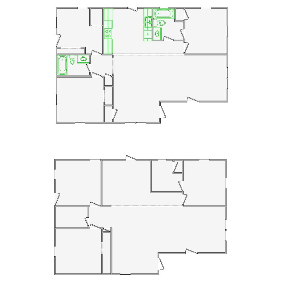 Correction interior sketches (501-1000 SF) for Xactimate. Fixing layout errors, adjusting doors, windows, ceilings, and symbols for accurate assessments.