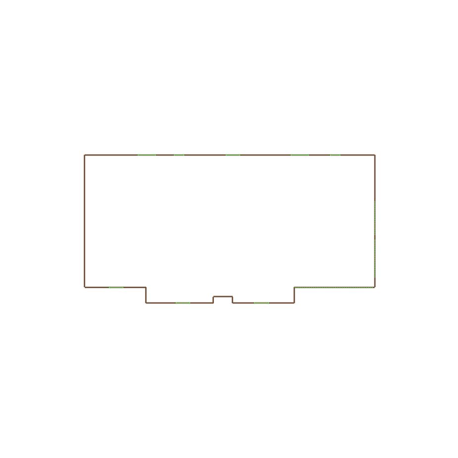 Simple exterior sketch of a residential structure (21-30 SQ), based on aerial imagery, used for estimating and documentation purposes in Xactimate.
