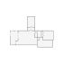 Detailed commercial interior sketch for Xactimate (1501-2000 SF). Accurate layouts for damage assessment, insurance claims, and restoration projects.