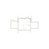 Detailed exterior sketch (4501-5000 SF) based on interior layout provided by the client or created by us. Suitable for siding, paint, and wall estimates.