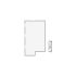 Simple interior sketch for Xactimate (2501-3000 SF). Perfect for partial renovations, such as updating floors, walls, or ceilings, without full detailing.