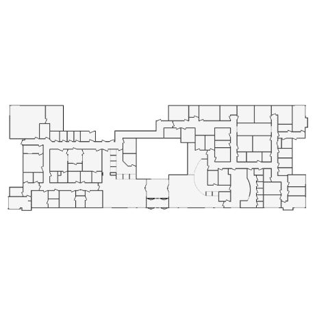 Detailed commercial interior sketch for Xactimate (14001-18000 SF). Accurate layouts for damage assessment, insurance claims, and restoration projects.