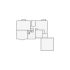 Simple interior sketch for Xactimate (4501-5000 SF). Perfect for partial renovations, such as updating floors, walls, or ceilings, without full detailing.