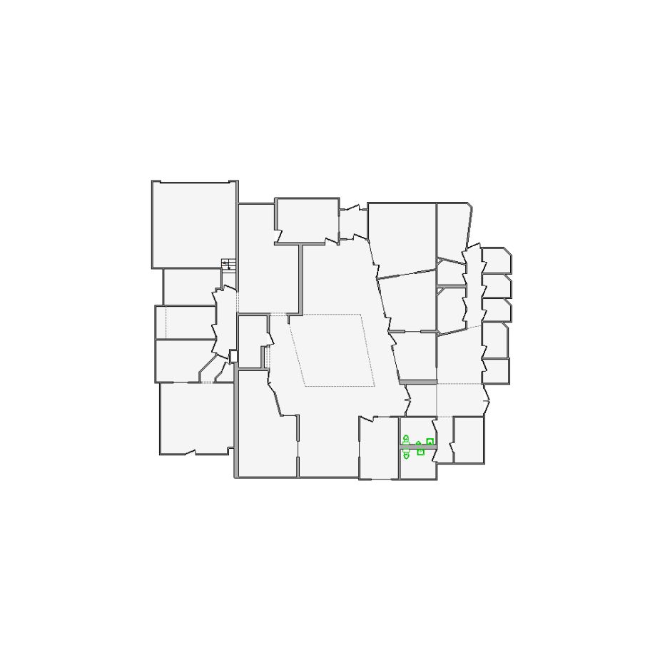 Detailed commercial interior sketch for Xactimate (5501-6000 SF). Accurate layouts for damage assessment, insurance claims, and restoration projects.