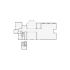 Simple interior sketch for Xactimate (2501-3000 SF). Perfect for partial renovations, such as updating floors, walls, or ceilings, without full detailing.