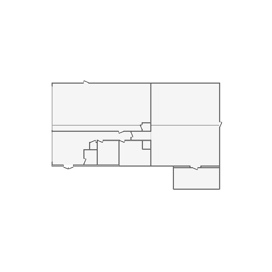 Detailed commercial interior sketch for Xactimate (5001-5500 SF). Accurate layouts for damage assessment, insurance claims, and restoration projects.
