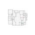 Detailed commercial interior sketch for Xactimate (5501-6000 SF). Accurate layouts for damage assessment, insurance claims, and restoration projects.