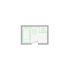 Detailed interior sketch for Xactimate (1-100 SF) for damage assessment and restoration. Includes doors, windows, ceilings, kitchen and bathroom symbols.