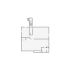 Simple interior sketch for Xactimate (1501-2000 SF). Perfect for partial renovations, such as updating floors, walls, or ceilings, without full detailing.