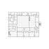 Detailed commercial interior sketch for Xactimate (36001-45000 SF). Accurate layouts for damage assessment, insurance claims, and restoration projects.