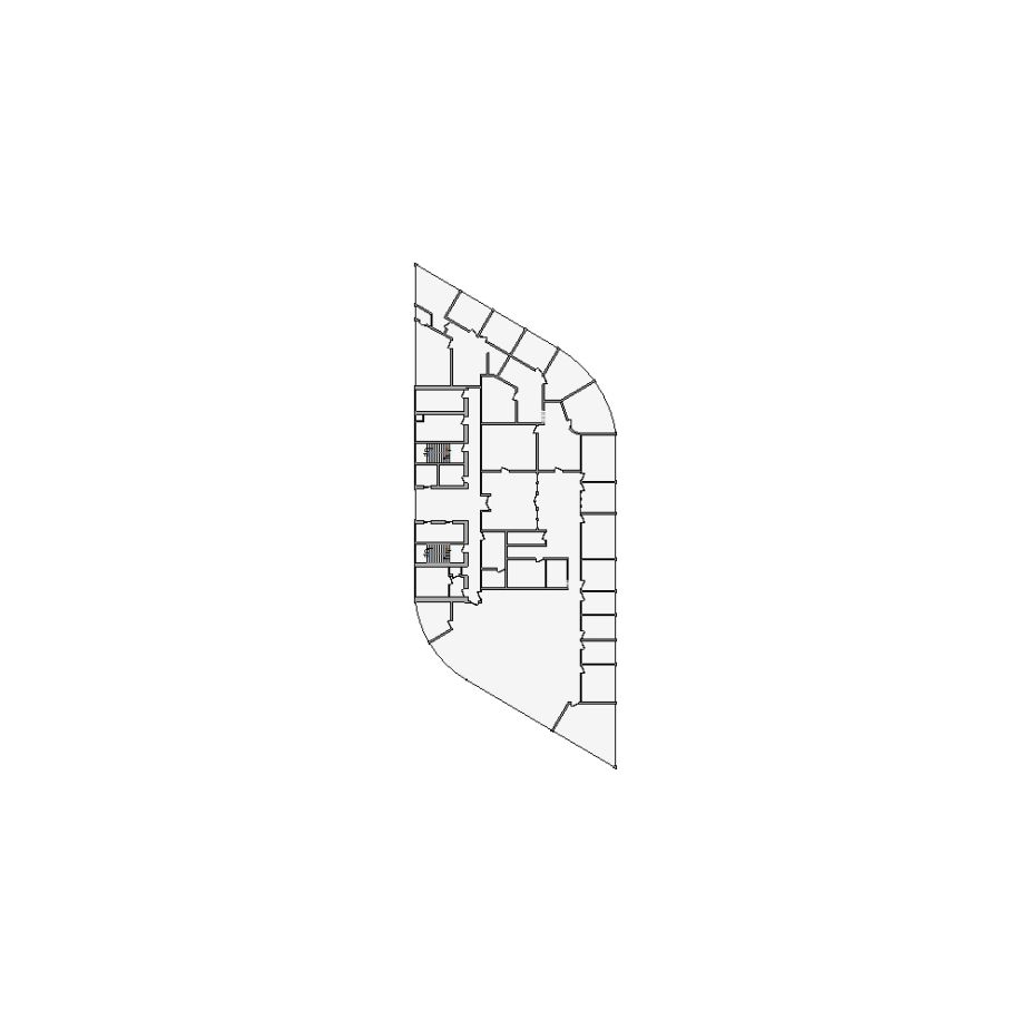 Detailed commercial interior sketch for Xactimate (78001-127000 SF). Accurate layouts for damage assessment, insurance claims, and restoration projects.