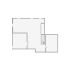Simple interior sketch for Xactimate (501-1000 SF). Perfect for partial renovations, such as updating floors, walls, or ceilings, without full detailing.