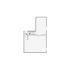 Simple interior sketch for Xactimate (1001-1500 SF). Perfect for partial renovations, such as updating floors, walls, or ceilings, without full detailing.