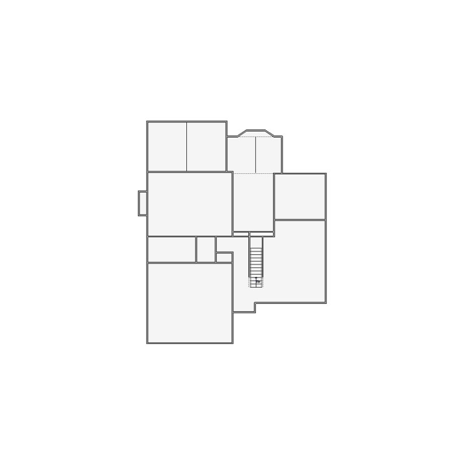 Simple interior sketch for Xactimate (4001-4500 SF). Perfect for partial renovations, such as updating floors, walls, or ceilings, without full detailing.