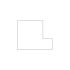 Simple exterior sketch based on interior layout (2001-2500 SF), either provided by the client or created by us, suitable for estimating in Xactimate.