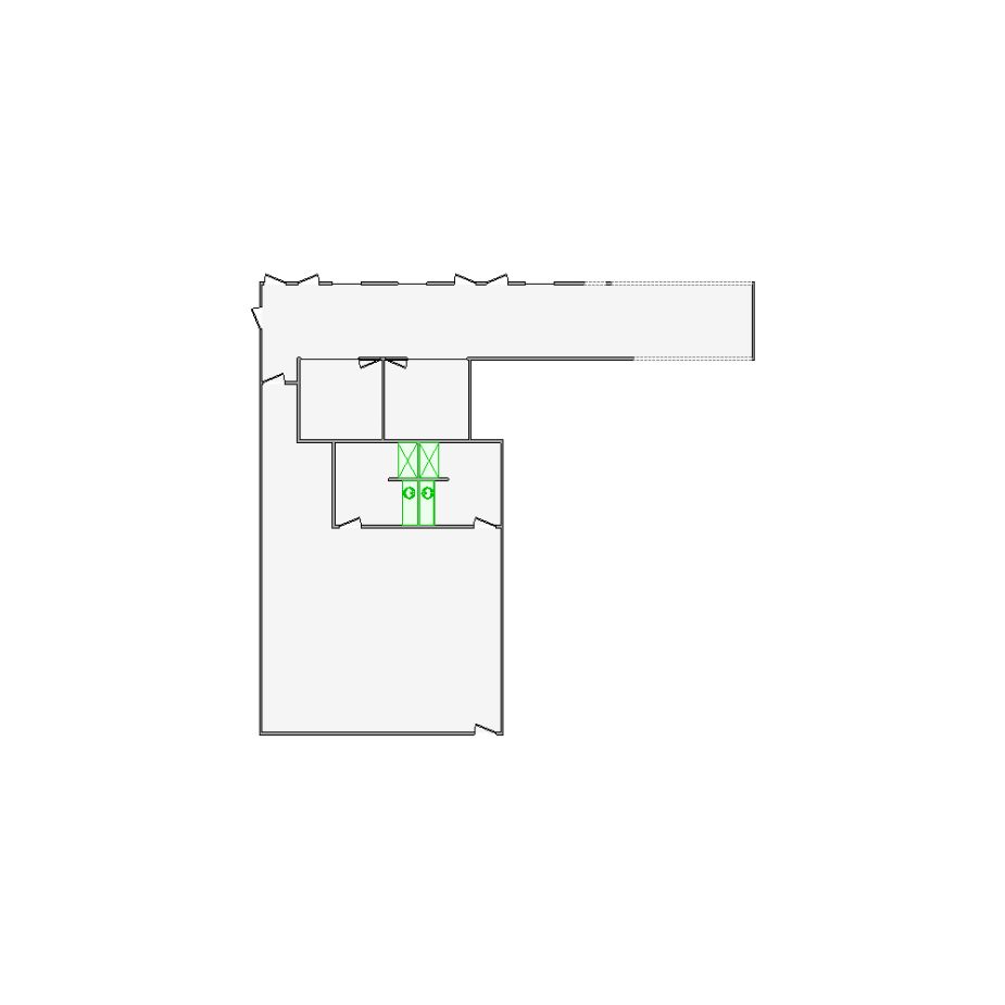 Detailed commercial interior sketch for Xactimate (2001-2500 SF). Accurate layouts for damage assessment, insurance claims, and restoration projects.