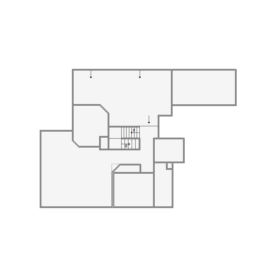 Simple interior sketch for Xactimate (2501-3000 SF). Perfect for partial renovations, such as updating floors, walls, or ceilings, without full detailing.
