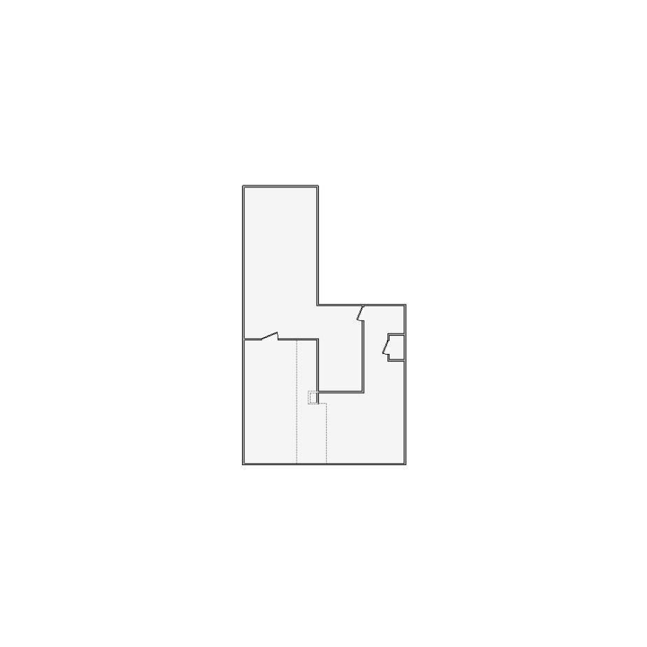 Detailed interior sketch for Xactimate (501-1000 SF) for damage assessment and restoration. Includes doors, windows, ceilings, kitchen and bathroom symbols.