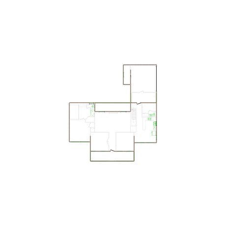 Detailed exterior sketch (3501-4000 SF) based on interior layout provided by the client or created by us. Suitable for siding, paint, and wall estimates.