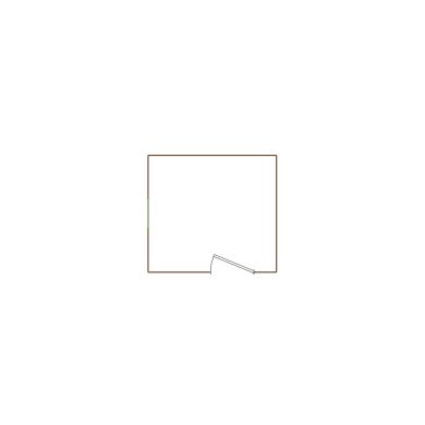 Detailed exterior sketch based on aerial imagery of a residential structure (1-5 SQ), suitable for use in damage assessment and restoration workflows in Xactimate.