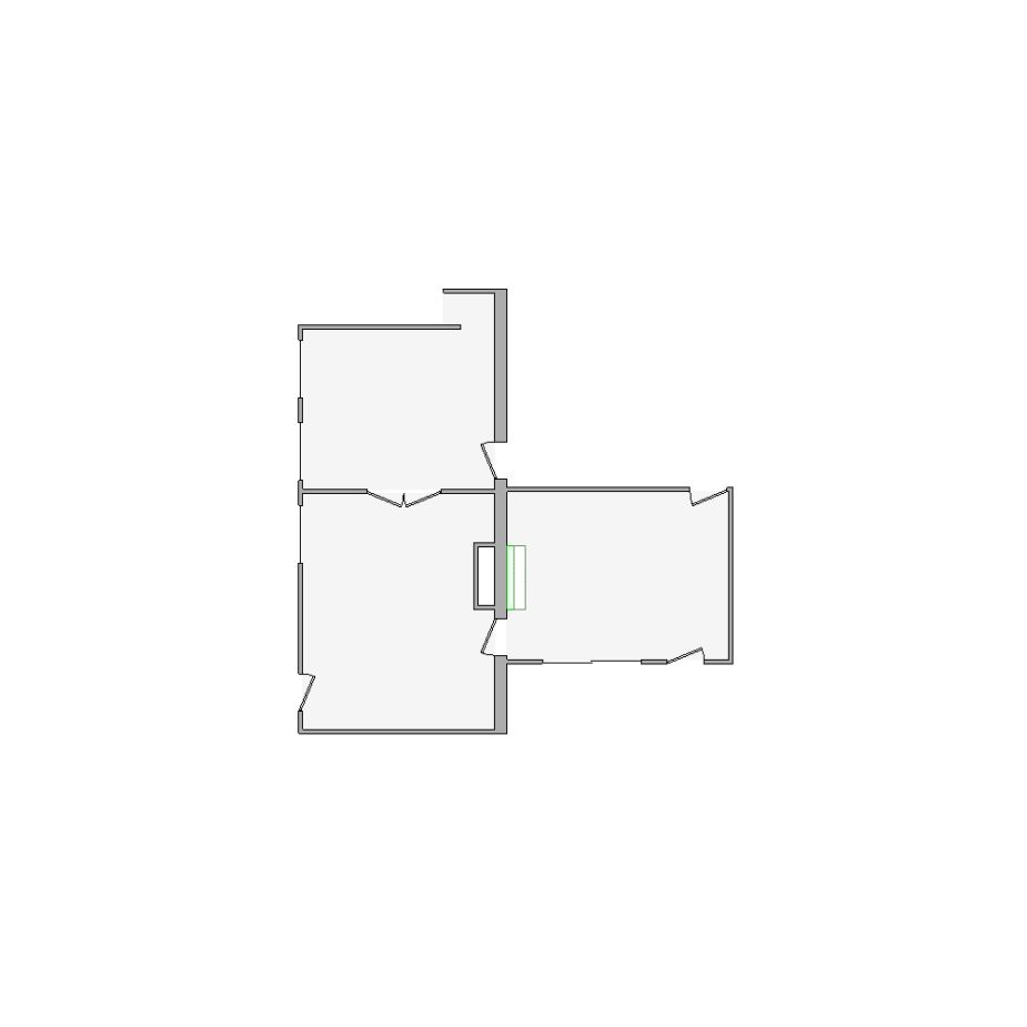 Detailed commercial interior sketch for Xactimate (501-1000 SF). Accurate layouts for damage assessment, insurance claims, and restoration projects.
