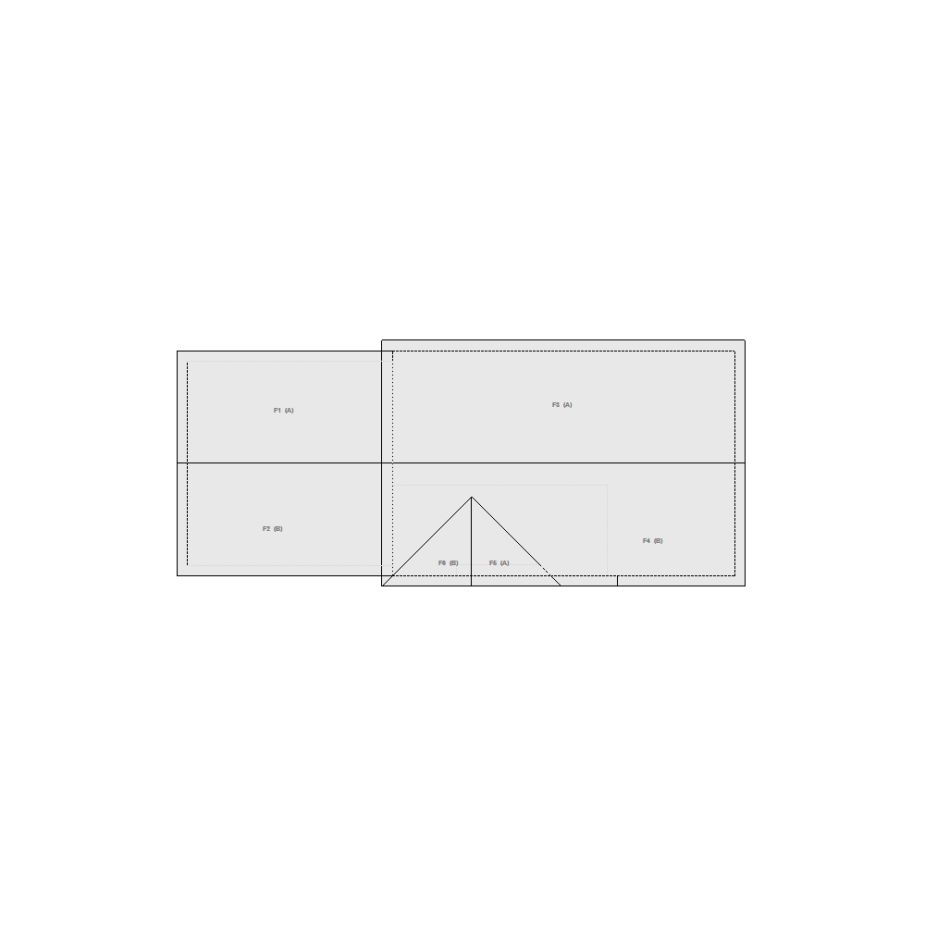 Roof sketch of a residential structure with a roof area (21-30 SQ), ideal for damage assessment and restoration purposes in Xactimate.