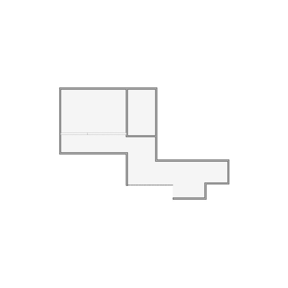 Simple interior sketch for Xactimate (501-1000 SF). Perfect for partial renovations, such as updating floors, walls, or ceilings, without full detailing.