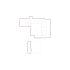 Simple exterior sketch based on interior layout (3001-3500 SF), either provided by the client or created by us, suitable for estimating in Xactimate.