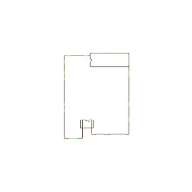 Detailed exterior sketch based on aerial imagery of a residential structure (21-30 SQ), suitable for use in damage assessment and restoration workflows in Xactimate.