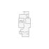 Simple interior sketch for Xactimate (2501-3000 SF). Perfect for partial renovations, such as updating floors, walls, or ceilings, without full detailing.