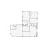Simple interior sketch for Xactimate (1501-2000 SF). Perfect for partial renovations, such as updating floors, walls, or ceilings, without full detailing.