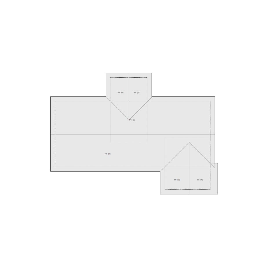 Roof sketch of a residential structure with a roof area (21-30 SQ), ideal for damage assessment and restoration purposes in Xactimate.