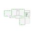 Detailed commercial interior sketch for Xactimate (6001-6500 SF). Accurate layouts for damage assessment, insurance claims, and restoration projects.