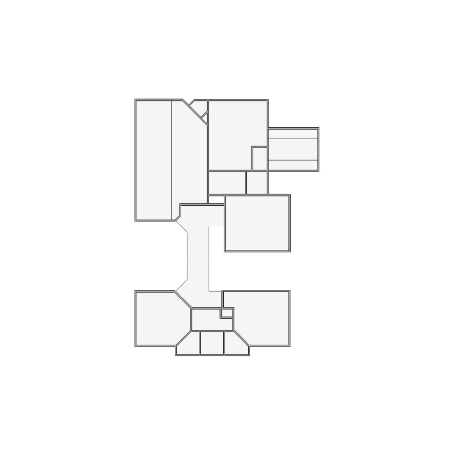 Simple interior sketch for Xactimate (4001-4500 SF). Perfect for partial renovations, such as updating floors, walls, or ceilings, without full detailing.