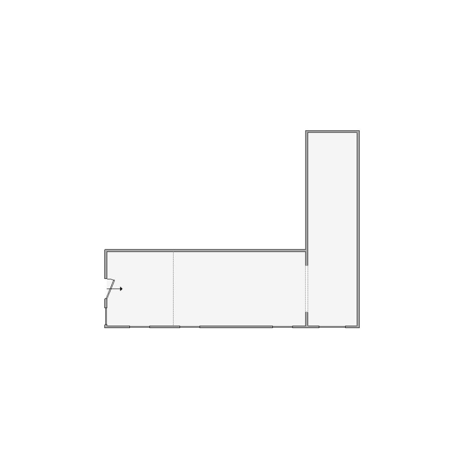 Simple interior sketch for Xactimate (1-100 SF). Perfect for partial renovations, such as updating floors, walls, or ceilings, without full detailing.