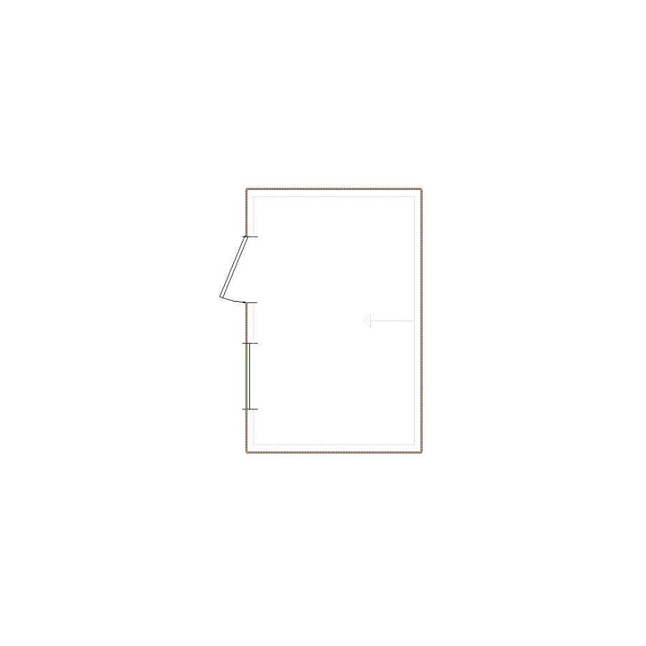 Detailed exterior sketch (1-250 SF) based on interior layout provided by the client or created by us. Suitable for siding, paint, and wall estimates.