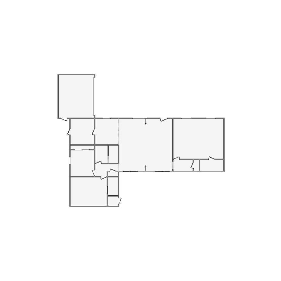 Simple floor plan sketch 1501–2000 SF created with accuracy by XMATE Sketch Lab.