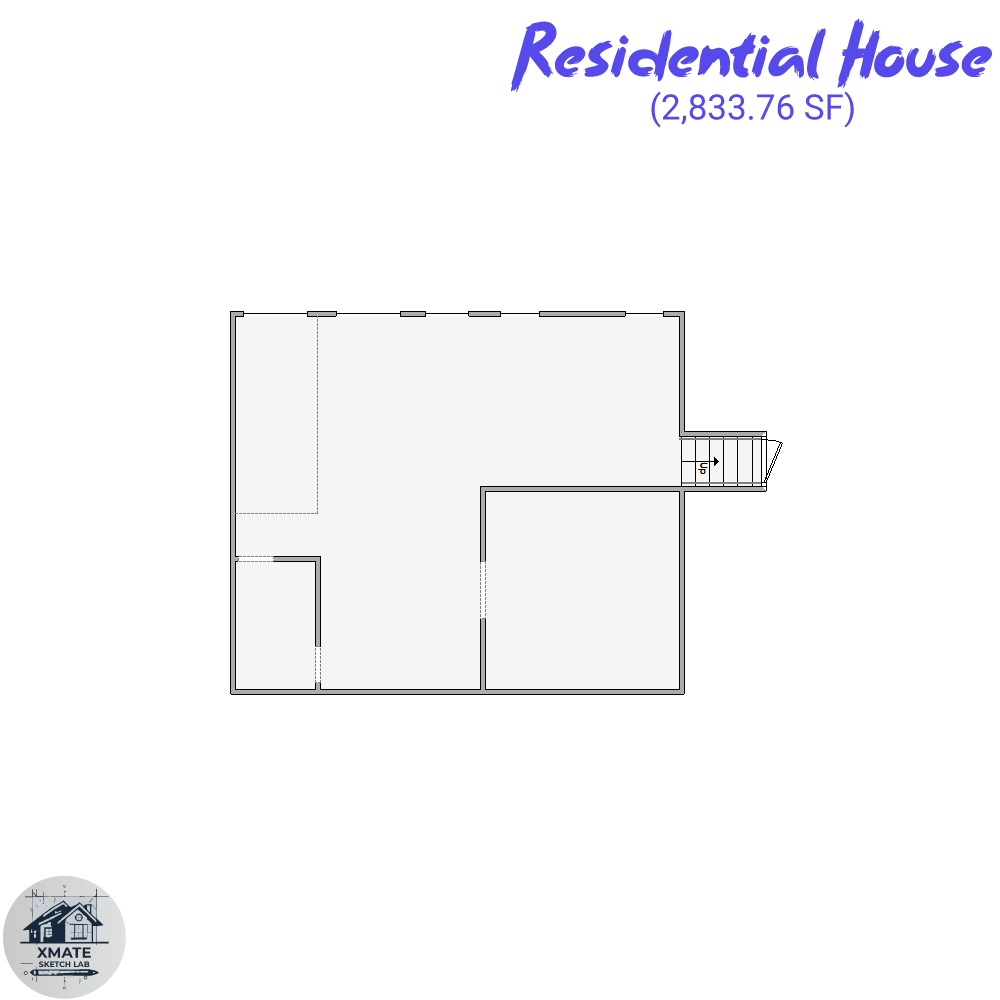 New Project Spotlight: Detailed Sketch of Fire-Damaged Family Home (2,833 sq ft)