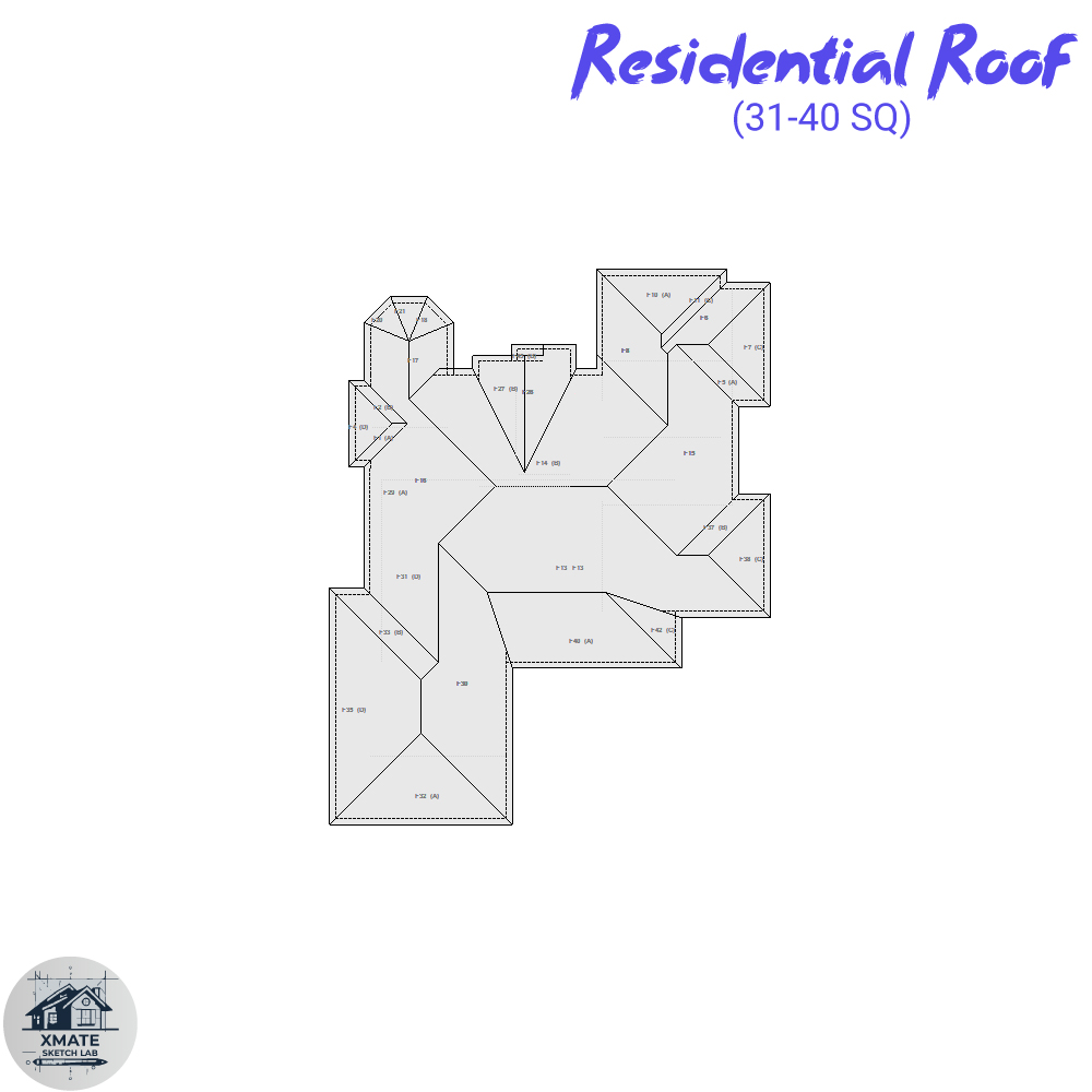 Latest update from XMATE Sketch Lab showcasing AI Assistant innovations in Xactimate Sketch Service for roof, interior, and exterior projects.